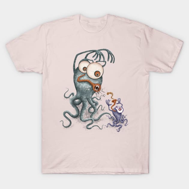 Monster T-Shirt by ruta13art